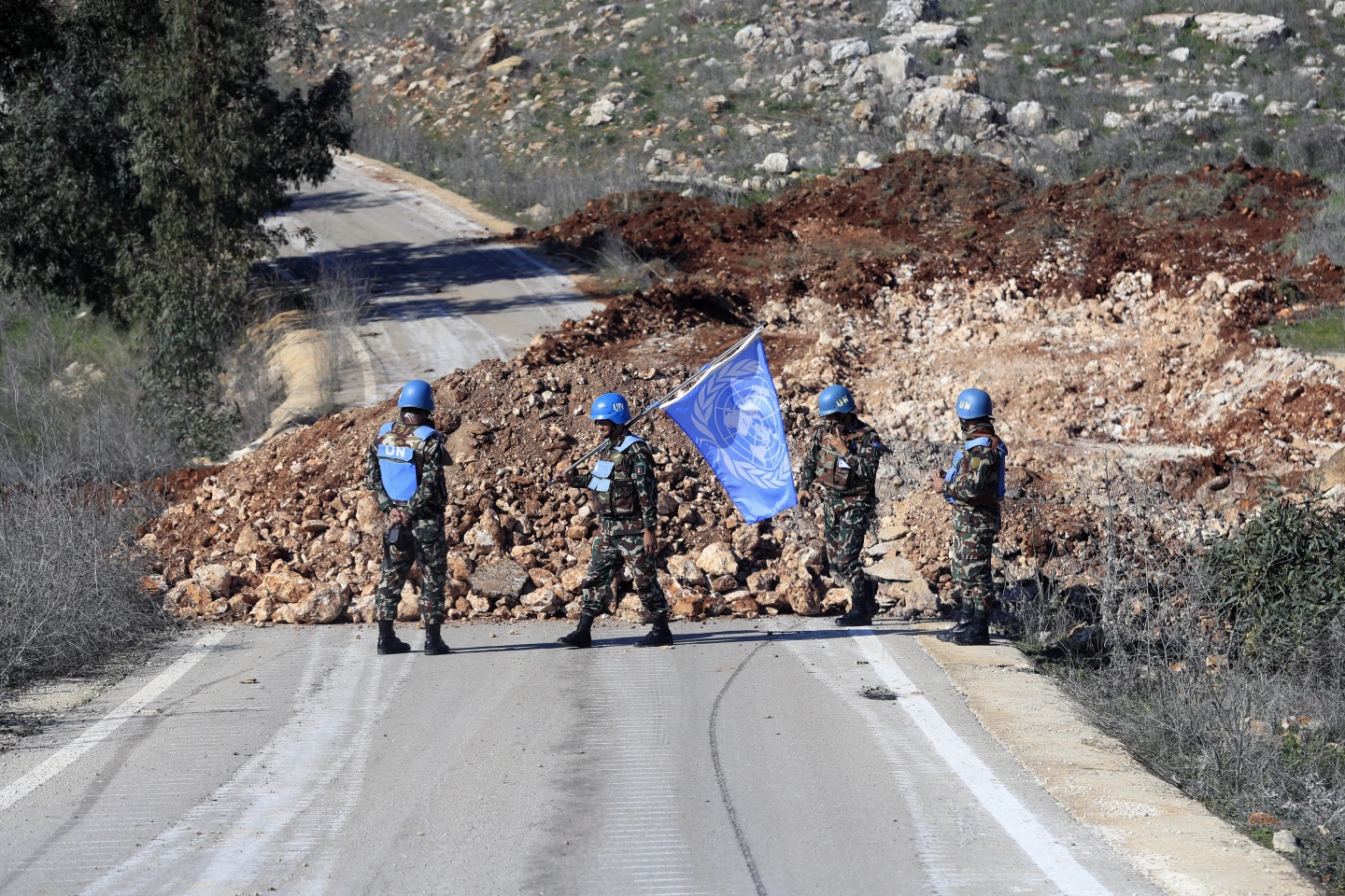 Israeli military sets up roadblocks in southern Lebanon, defying withdrawal deadline