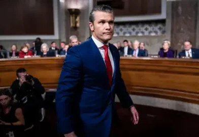 Pete Hegseth confirmed as US Defense Secretary after a Senate tie-breaking vote