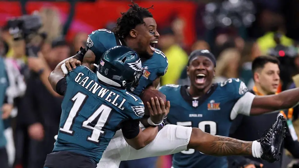 Eagles defeat Chiefs, ending their hopes of a historic Super Bowl three-peat