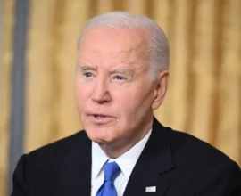 Donald Trump announces the revocation of Joe Biden's security clearance in a press statement